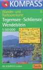9783870510107: Carte touristique : Tegernsee - Scliersee