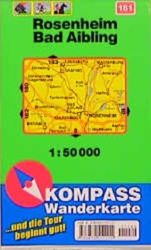 Beispielbild fr Kompass Karten, Rosenheim, Bad Aibling zum Verkauf von medimops