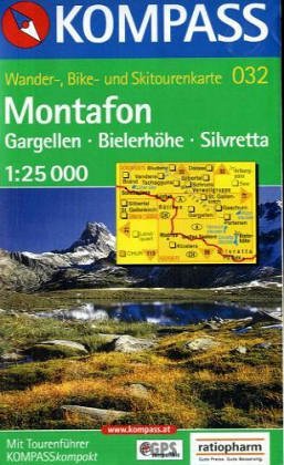 Beispielbild fr Carte touristique : Alpenpark - Montafon zum Verkauf von medimops