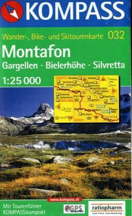 9783870516147: Carte touristique : Alpenpark - Montafon