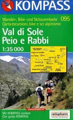 9783870516710: Carte touristique : Val di Sole - Pejo e Rabbi
