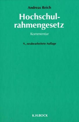 Beispielbild fr Hochschulrahmengesetz. Kommentar zum Verkauf von NEPO UG