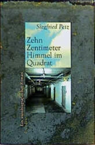 9783870678340: Zehn Zentimeter Himmel im Quadrat. Ein autobiographischer Roman