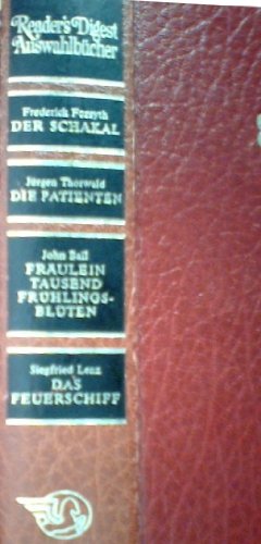 9783870700911: Der Schakal/Die Patienten/Frulein Tausend Frhlingsblten/Das Feuerschiff