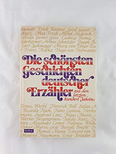 Beispielbild fr Die schnsten Geschichten Deutscher Erzhler aus den letzten hundert Jahren - BAND 2, zum Verkauf von Versandantiquariat Felix Mcke