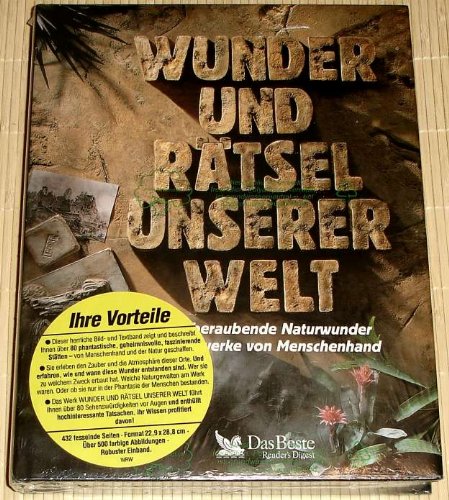 Stock image for Wunder und Rtsel unserer Welt. Groformat. 1500 g. Hardcover mit Schutzumschlag for sale by Deichkieker Bcherkiste