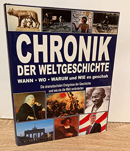 Beispielbild fr Chronik der Weltgeschichte zum Verkauf von Sigrun Wuertele buchgenie_de