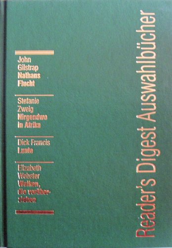 Beispielbild fr Nathans Flucht. Nirgendwo in Afrika. Lunte. Wolken, die vorberziehen zum Verkauf von Sigrun Wuertele buchgenie_de