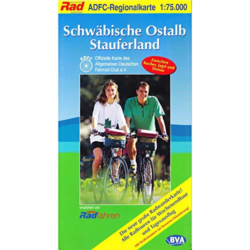 Beispielbild fr ADFC Regionalkarten, Schwbische Ostalb, Stauferland: Zwischen Kocher, Jagst und Donau. Alle Radtouren fr Wochenendtour und Tagesausflug zum Verkauf von medimops