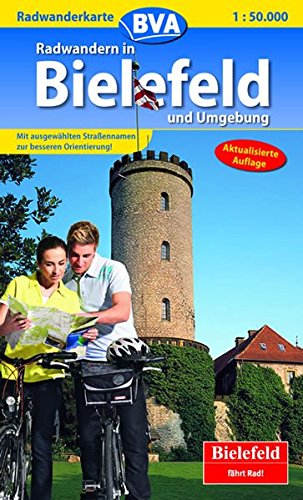 9783870733155: Radwandern in Bielefeld und Umgebung 1 : 50 000. Radwanderkarte: Mit ausgewhlten Straennamen zur besseren Orientierung!