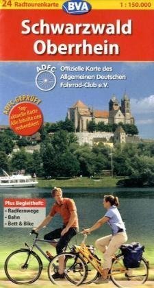Beispielbild fr ADFC-Radtourenkarte 24 Schwarzwald / Oberrhein 1 : 150 000 zum Verkauf von medimops