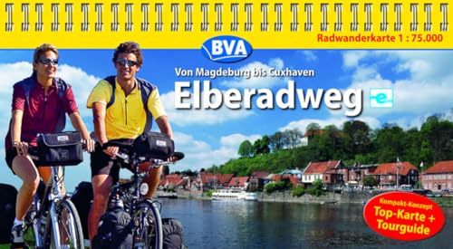 9783870734183: Elberadweg. 1 : 75 000. Radwanderkarte: Von Magdeburg bis Cuxhaven