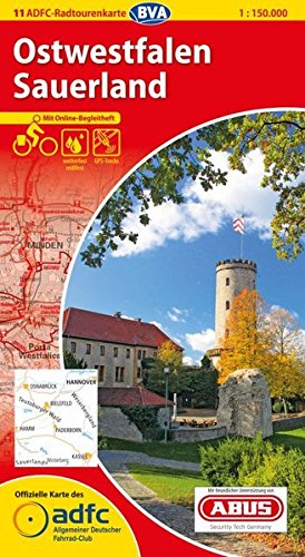 9783870735562: Ostwestfalen / Sauerland 11 GPS wp cycling map