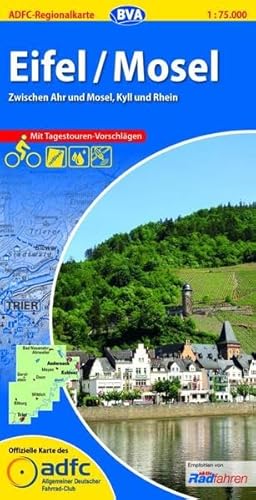 9783870735616: Eifel / Mosel GPS wp r/v cycling map