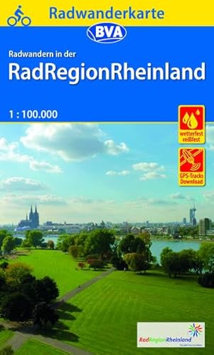 Beispielbild fr Radwanderkarte BVA Radwandern in der RadRegionRheinland 1:100.000, rei- und wetterfest, GPS-Tracks Download (Radreisekarte 1:100.000) zum Verkauf von Buchmarie