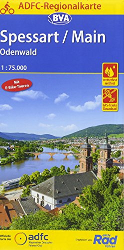 Beispielbild fr ADFC-Regionalkarte Spessart/Main/Odenwald, 1:75.000, rei- und wetterfest, GPS-Tracks Download (ADFC-Regionalkarte 1:75000) zum Verkauf von medimops