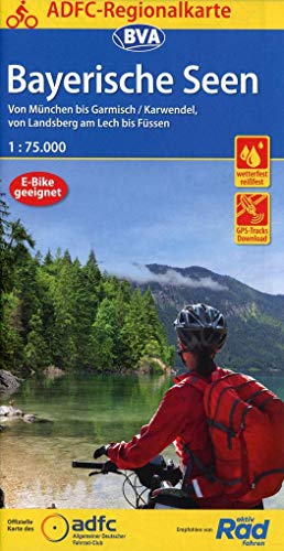 Beispielbild fr Bayerische Seen cycling map zum Verkauf von WorldofBooks