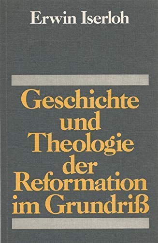 Imagen de archivo de Geschichte und Theologie der Reformation im Grundriss a la venta por Antiquariat Walter Nowak