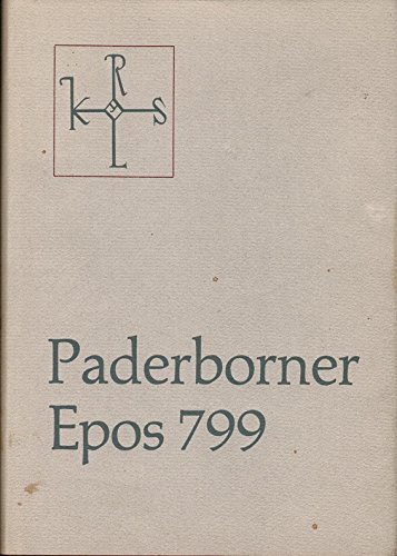 Stock image for Ein Paderborner Epos vom Jahre 799 : Karolus Magnus et Leo Papa for sale by Antiquariat BuchX