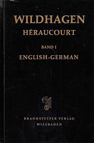 Beispielbild fr Englisch-deutsches, deutsch-englisches Wrterbuch, 2 Bde., Bd.1, Englisch-Deutsch: Bd. I zum Verkauf von medimops