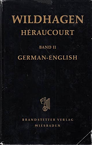 Beispielbild fr Englisch-deutsches, deutsch-englisches Wo rterbuch: In 2 Bd. Enzyklopa d. streng wiss. Dartstellung d. Wortschatzes d. Neuzeit u. d. Gegenwart mit . German-English (German Edition) zum Verkauf von Half Price Books Inc.