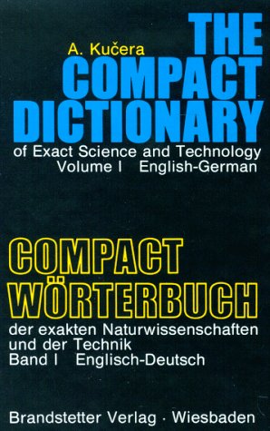 Stock image for Wrterbuch der exakten Naturwissenschaften und der Technik /Dictionary. Englisch-Deutsch for sale by Buchpark