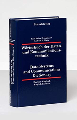 Beispielbild fr Wrterbuch der Daten- und Kommunikationstechnik : Deutsch - Englisch / Englisch - Deutsch zum Verkauf von Buchpark