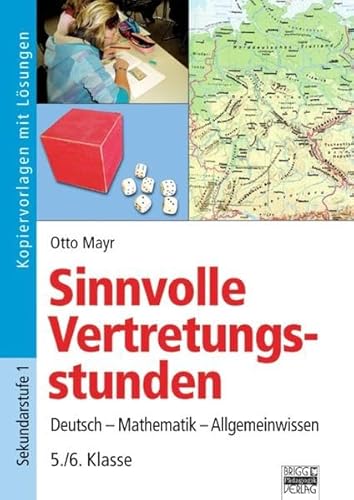 Beispielbild fr Sinnvolle Vertretungsstunden 5./6. Klasse zum Verkauf von medimops