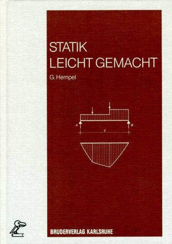 Imagen de archivo de Statik leicht gemacht a la venta por medimops