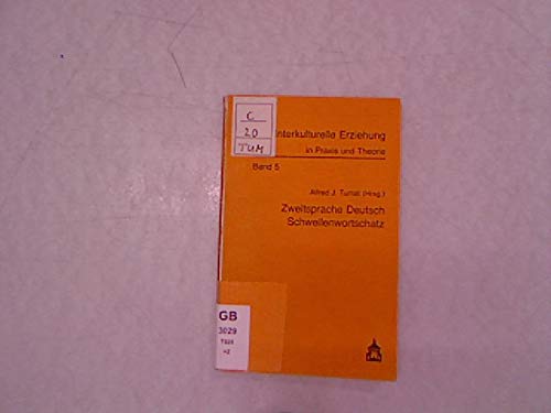 Beispielbild fr Zweitsprache Deutsch - Schwellenwortschatz: Anregungen zur praxisbezogenen Spracharbeit mit auslndischen Kindern Tumat, Alfred J. zum Verkauf von INGARDIO