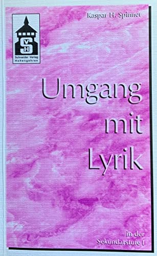 Imagen de archivo de Umgang mit Lyrik in der Sekundarstufe I a la venta por medimops