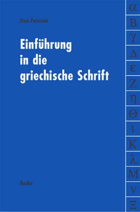 Beispielbild fr Einfhrung in die griechische Schrift zum Verkauf von PRIMOBUCH