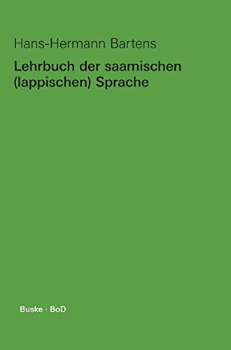 Beispielbild fr Lehrbuch der saamischen (lappischen) Sprache zum Verkauf von medimops