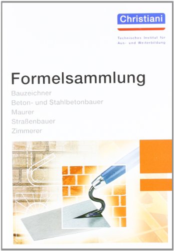 Imagen de archivo de Formelsammlung Bau a la venta por GreatBookPrices