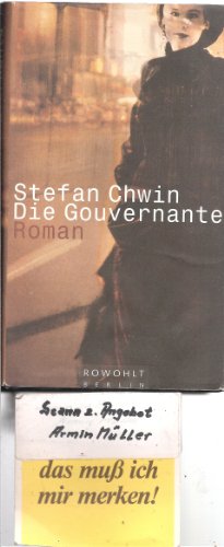 9783871344084: Die Gouvernante