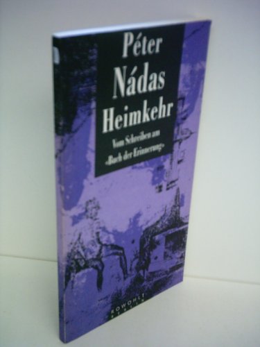 Stock image for Heimkehr: Vom Schreiben am 'Buch der Erinnerung' for sale by medimops