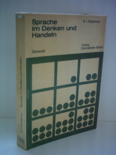 Imagen de archivo de Semantik - Sprache im Denken und Handeln a la venta por Bernhard Kiewel Rare Books