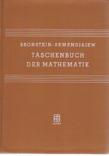 9783871440168: Taschenbuch Der Mathematik