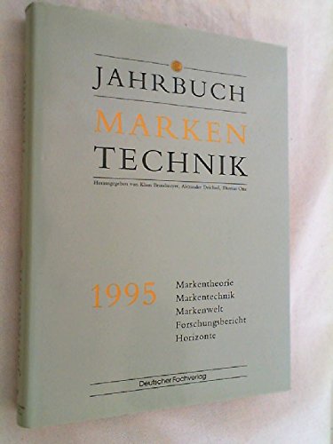 Beispielbild fr Jahrbuch Markentechnik1995 zum Verkauf von NEPO UG