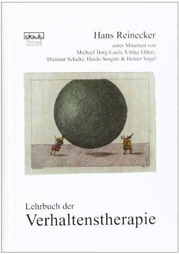 Beispielbild fr Lehrbuch der Verhaltenstherapie zum Verkauf von medimops