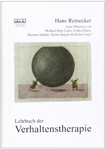 Stock image for Lehrbuch der Verhaltenstherapie for sale by medimops