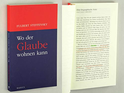 Wo der Glaube wohnen kann -Language: german - Steffensky, Fulbert