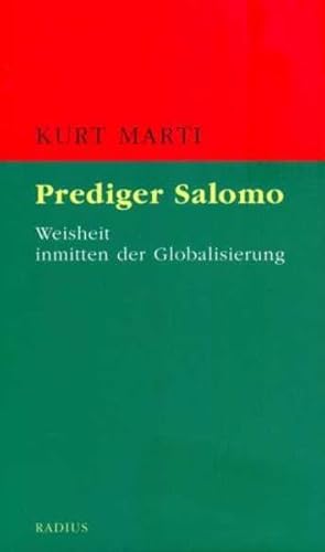 Imagen de archivo de Prediger Salomo -Language: german a la venta por GreatBookPrices