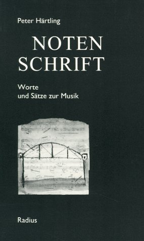 Beispielbild fr Notenschrift zum Verkauf von medimops
