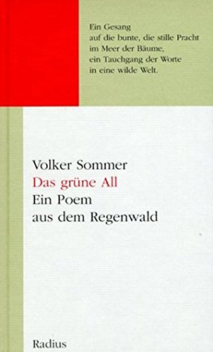 DAS GRÜNE ALL EIN POEM AUS DEM REGENWALD