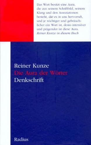 9783871732430: Die Aura der Wrter