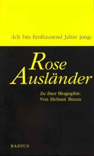 9783871733574: Braun, H: Rose Auslnder