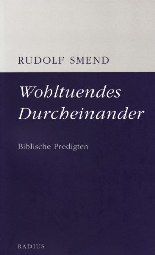 Beispielbild fr Wohltuendes Durcheinander zum Verkauf von Antiquariat Walter Nowak