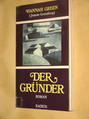 9783871735301: Der Grnder. Roman