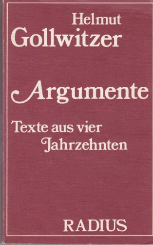 Stock image for Argumente. Texte aus vier Jahrzehnten for sale by Buchpark